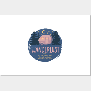 Wanderlust Posters and Art